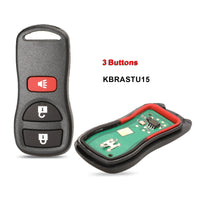 3 Button keyless
