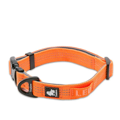 Truelove Dog Collars Set 3M Reflective Collar for Small Medium Large Dogs Puppy Adjustable Padded Soft Nylon Comfy Neck TLC5271