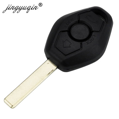 jingyuqin EWS Sytem Car Remote Key for BMW E38 E39 E46 X3 X5 Z3 Z4 1/3/5/7 Series 315/433MHz ID44 Chip Keyless Entry Transmitter