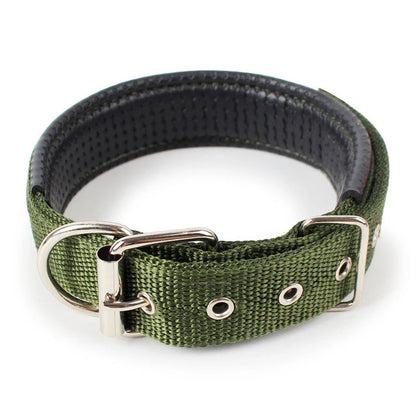 Adjustable Nylon Pet Dog Collar for Small Large Dogs Sturdy Puppy Big Dog Collars Pitbull Pug Products for Pets Honden Halsband