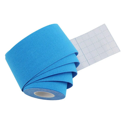 1 Roll Muscle Tape Bandage Sports Kinesiology Tape Roll Cotton Elastic Adhesive Strain Injury Muscle Sticker Kinesiologe
