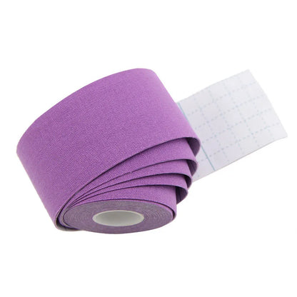 1 Roll Muscle Tape Bandage Sports Kinesiology Tape Roll Cotton Elastic Adhesive Strain Injury Muscle Sticker Kinesiologe