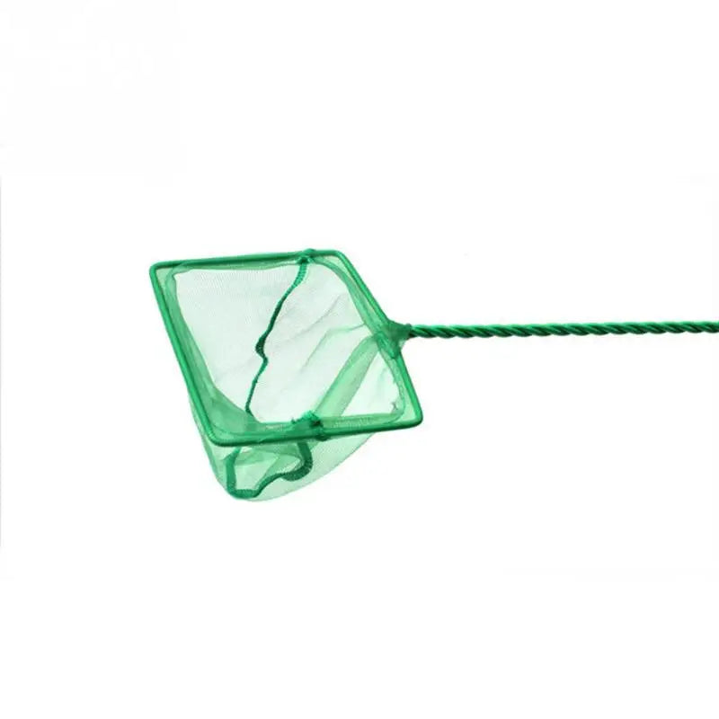Portable Fish Net Long Handle Aquarium Accessories Fish Tank Landing Fishing Net Fish Migrate Cleaning Maintenance Tool Parts