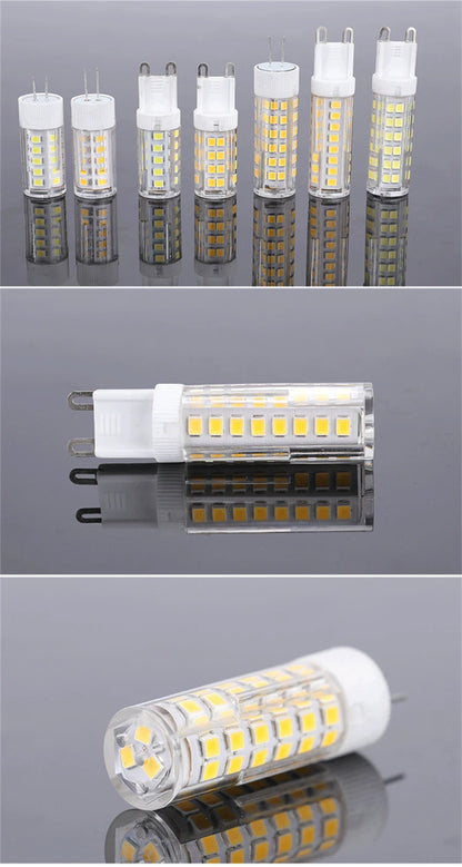LED G9 Lamp Bulb 220V 230V 3W 5W 7W 9W 12W 15W SMD 2835 Spotlight Replace Halogen Lighting Lights Spotlight Chandelier Bombillas