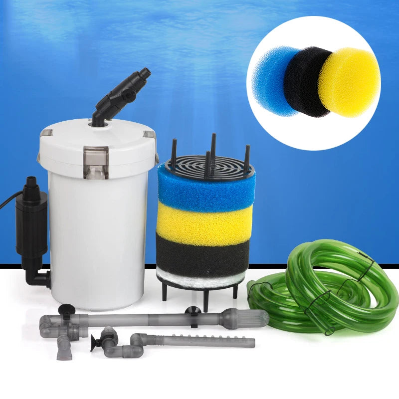 3Pcs Replacement Filter Sponges for SUNSUN HW-602 603B 604 External Aquarium Fish Tank Filter Bucket Pre-Filter Sponge 603 602B