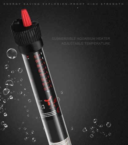 110v-220v Adjustable Temperature Thermostat Heater Rod 25W/ 50W/ 100W/ 200W/ 300W Submersible Aquarium Fish Tank Water Heat