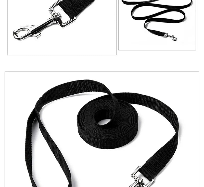 Long Strong Pet Dog Leash for Small Medium Large Dogs Cats Hiking Puppy Solid Traction Rope Golden Retriever Bulldog Accessories
