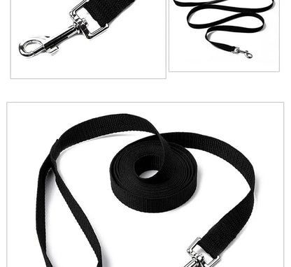 Long Strong Pet Dog Leash for Small Medium Large Dogs Cats Hiking Puppy Solid Traction Rope Golden Retriever Bulldog Accessories