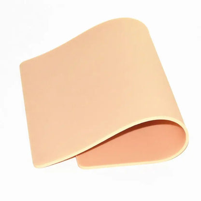 Silicone Tattoo Practice Skin Double Fake 3mm Thick A4 Big Size For Permanent Makeup Tattoo Beginner Practice Synthetic Leather
