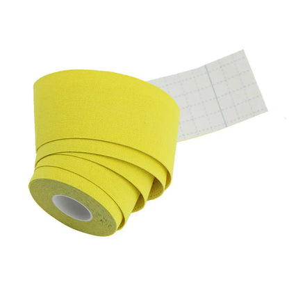 1 Roll Muscle Tape Bandage Sports Kinesiology Tape Roll Cotton Elastic Adhesive Strain Injury Muscle Sticker Kinesiologe