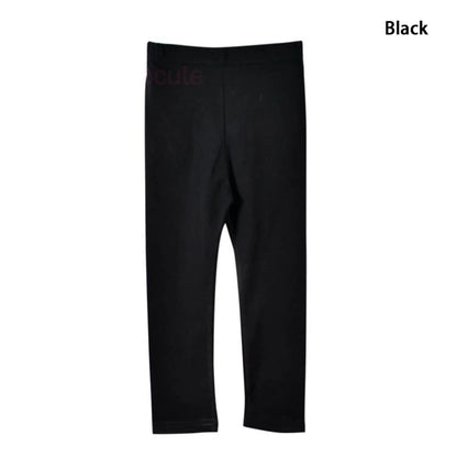 Girl Pants Soft Elastic Modal Cotton Kids Leggings Candy Color Girls Skinny Pants Trousers Solid Color 2-13Y Children Trousers