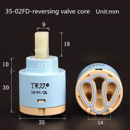 Tap Mixing High Spool Valve 25mm/35mm/40mm Faucet Accessories Ceramic Cartridge Faucet Cartridge Mixer Kitchen Bath Basin Shower
