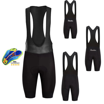 Raudax Cycling Bib Shorts 2025 Men Sports Team Mtb Cycling Black Bib Shorts Women's Bicycle Riding Shorts Sports Running Shorts