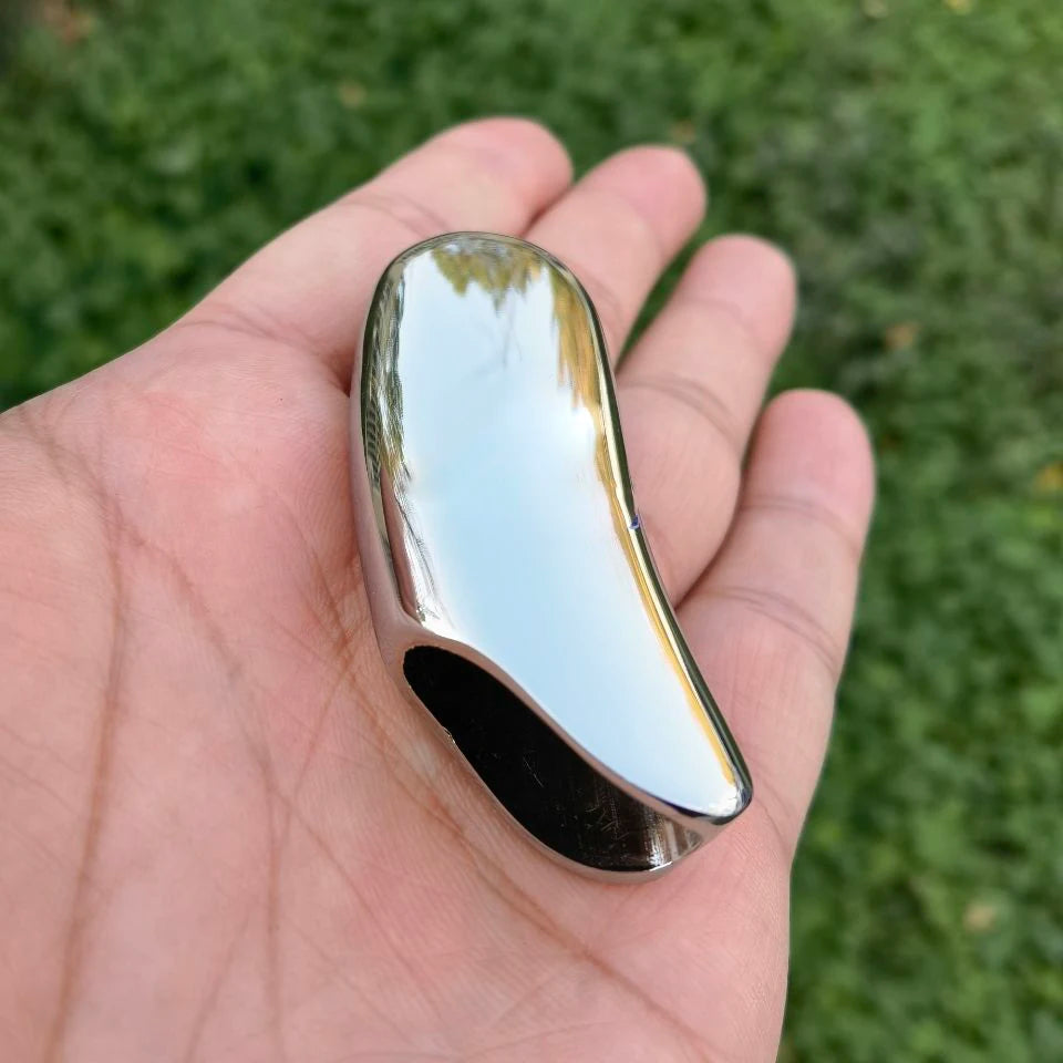 Clearance_Shiny Zinc Alloy Chromed Metal Shell For Small Bic Lighter J5 J25 No Lighter_Continuous updates