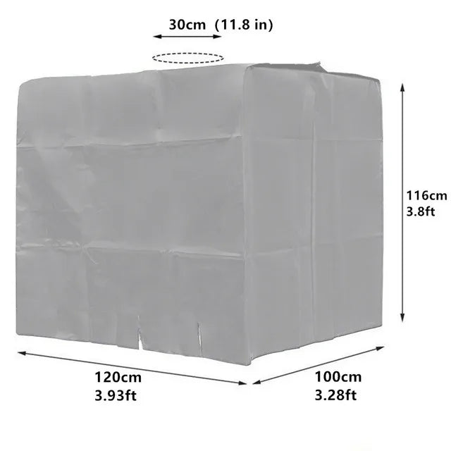 4 colors IBC Outdoor Cover For Rain Water Tank 1000 liters Container Foil Waterproof Anti-Dust Cover Sun Protection Oxford Cloth