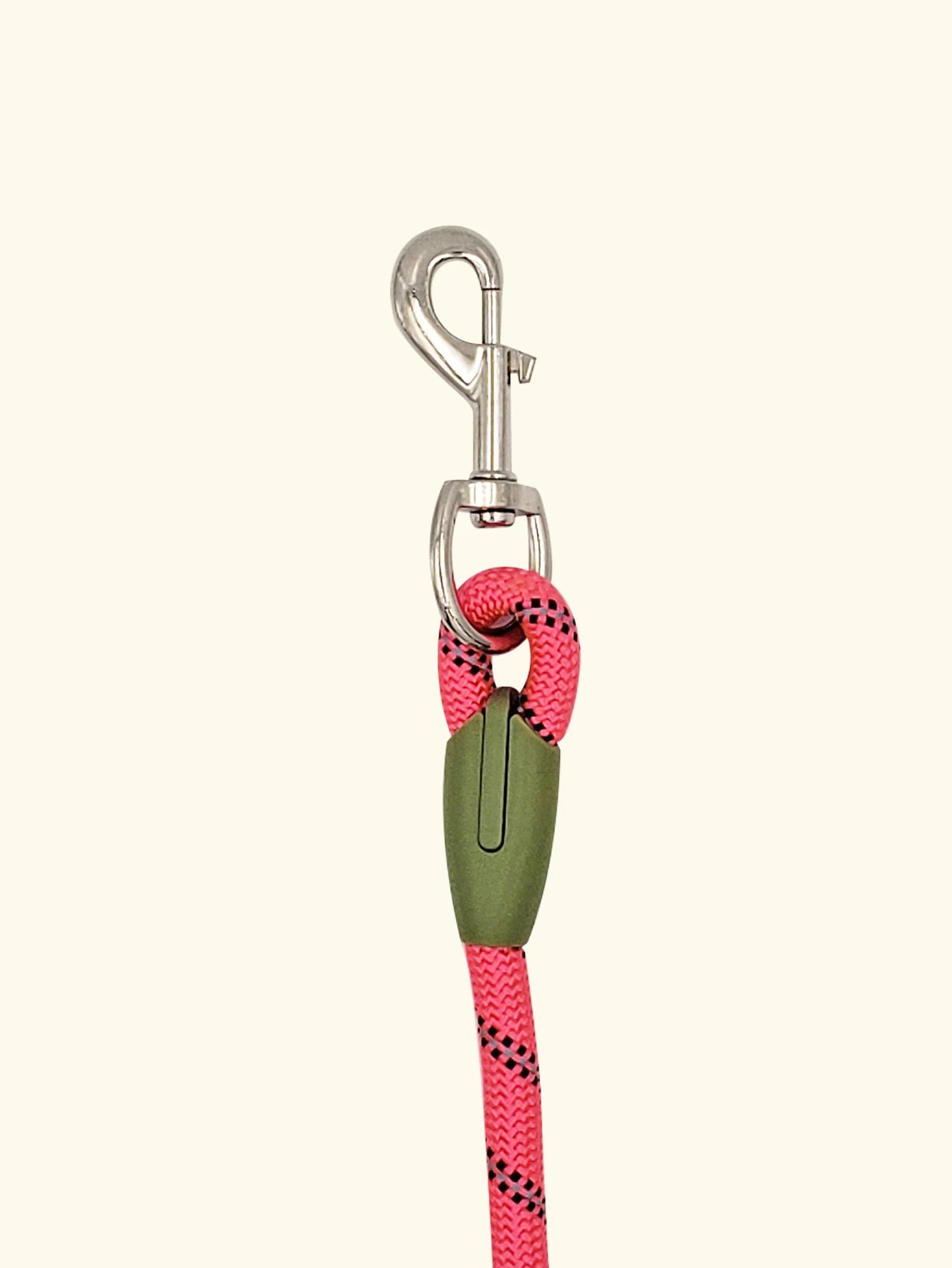CAWAYI KENNEL Reflective Nylon Leashes Pet Dogs Chain Traction Rope Leads for Running Free Hands Rope Chain for Small Large Dogs