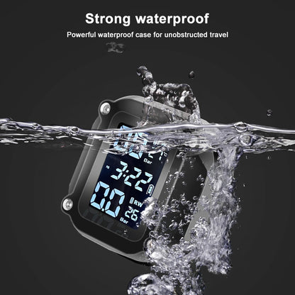 Motorcycle Tire Pressure Sensors Moto TMPS Tire Pressure Monitoring System 2 Wheel Tyre External Sensor for Motorbike Bicycle