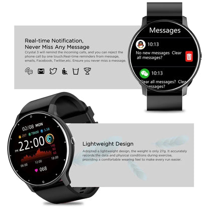 LIGE 2026 Smart Watch Women Men Ladies Gift Sport Fitness Men Watches Heart Rate Monitor Waterproof Smartwatch For Android IOS