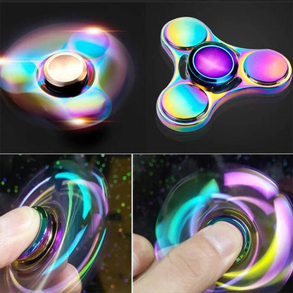 New Metal Fidget Spinner Toys AntiStress Alloy Finger Gyro R188 Fingertip Adult Hand Toy 60-65mm Fidget Spinner