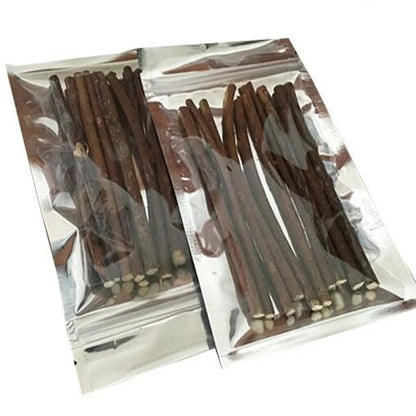 15pcs Pet Cat Toys Natural Catnip Cat Molar Stick Mint Caught Bite Excited Rods Silvervine For Cat Teeth Cleaning Treating