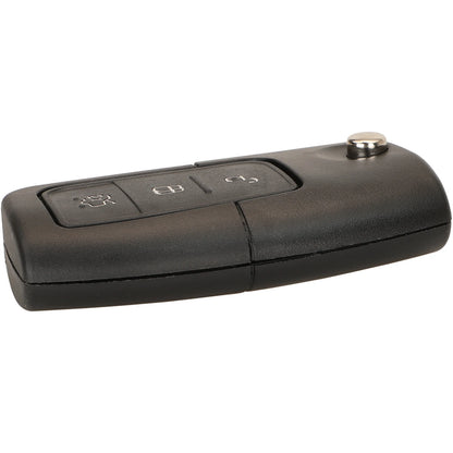 Jingyuqin Car Remote Key Fob ASK 433Mhz For Ford Fiesta Focus 2 Ecosport Kuga Escape C Max Ka Fob HU101 / FO21 3 Buttons