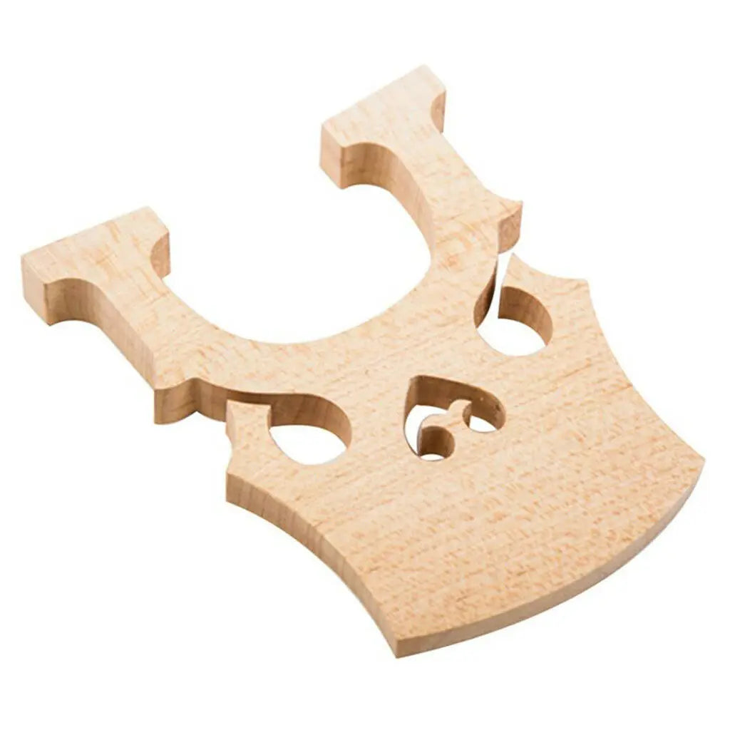 1/8-4/4 Upright Double Bass Separate Bridge Maple Wood Bridge Bass Accessories