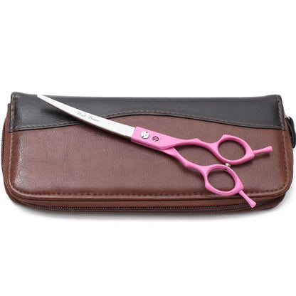 Purple Dragon 6.5" 7" Japan 440C Dog Grooming Scissors Straight Shears Chunker Shars Up/Down Curved Scissors Pet Scissors Z4009