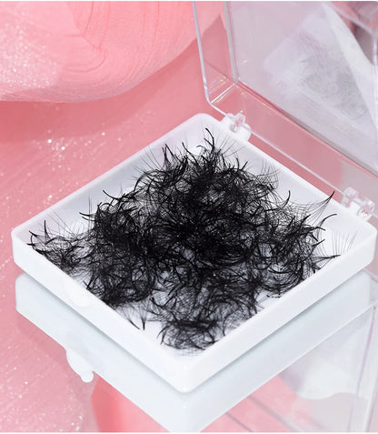 SONG LASHES 3D to 16D Fans Sharp Slim Narrow Stem Premade Volume Fans Loose Thin Pointy Base Russia Volume Eyelashes Extensions