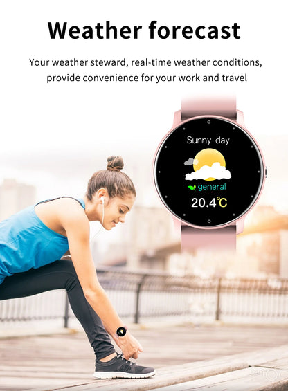LIGE 2026 Smart Watch Women Men Ladies Gift Sport Fitness Men Watches Heart Rate Monitor Waterproof Smartwatch For Android IOS