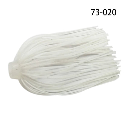 5 pcs/lot 88 Strands 64mm Silicone Skirts Elastic hole Umbrella skirts Fishing Accessories Buzzbaits Spinner Buzz Bait