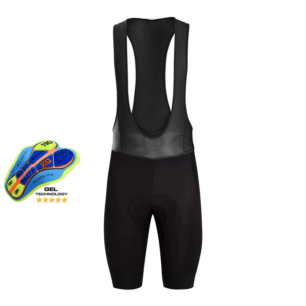 Raudax Cycling Bib Shorts 2025 Men Sports Team Mtb Cycling Black Bib Shorts Women's Bicycle Riding Shorts Sports Running Shorts