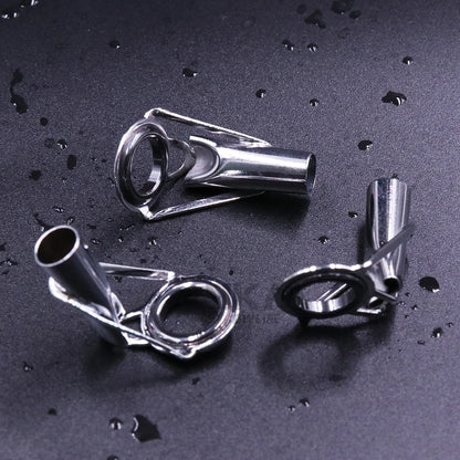 Fishing Rod Guide Tip Repair Kit Set 24~230Pcs Rod Building Guide Stainless Steel Ceramic Ring Saltwater Freshwater Fishing Box