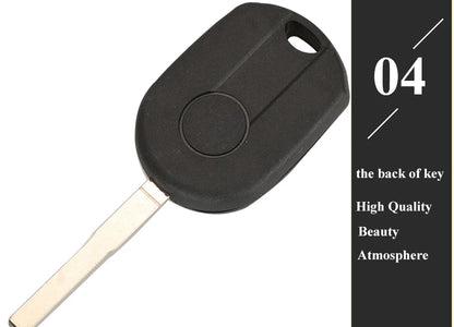 jingyuqin 315/433Mhz Remote Car Key Fob For Ford C-Max Edge Escape Focus Lincoln Mazda Mercury OUCD6000022 Transmitter ID63 4BT