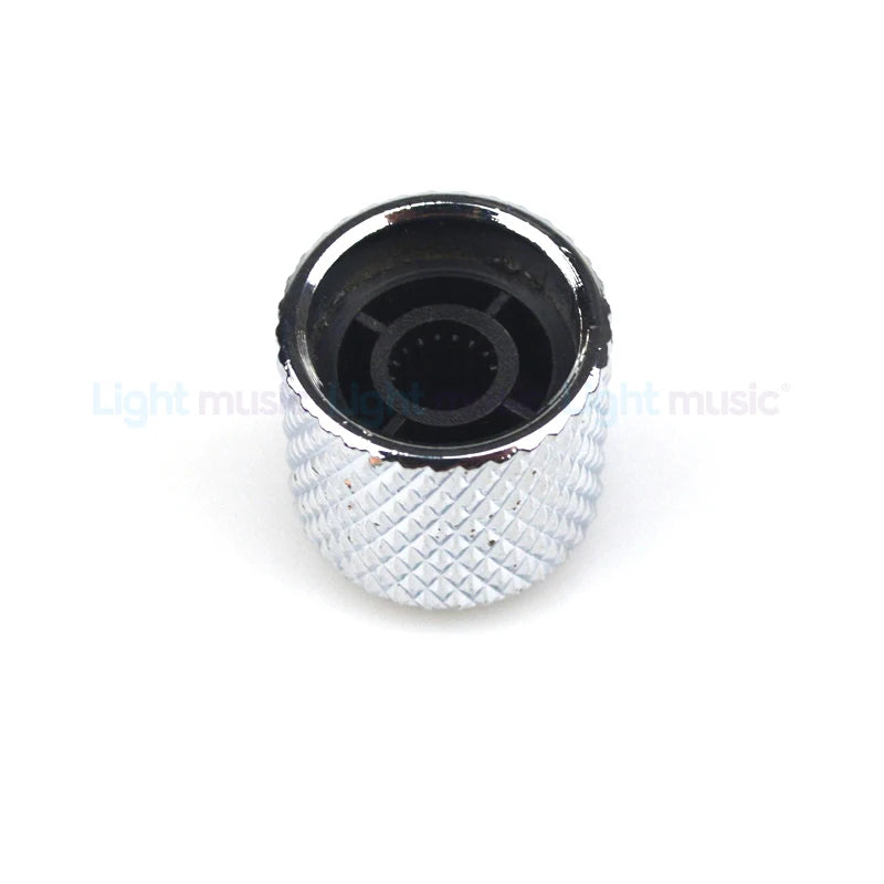 2pcs 6MM Metal Dome Tone Guitar Volume Tone Knobs Potentiometer Control Knobs For Electric Guitar Bass
