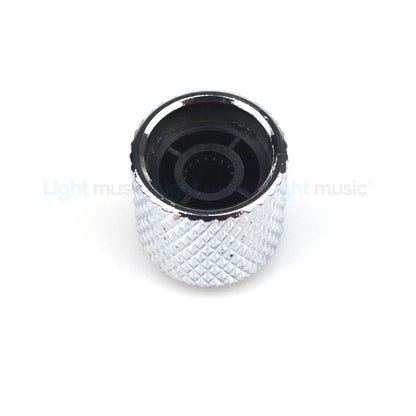 2pcs 6MM Metal Dome Tone Guitar Volume Tone Knobs Potentiometer Control Knobs For Electric Guitar Bass