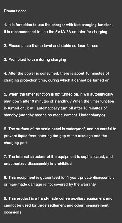 TIMEMORE Basic 2 Black Mirror Pour Over Coffee Scale flow rate display Auto Timer digit Kitchen Food scale espresso 0.1g/2kg