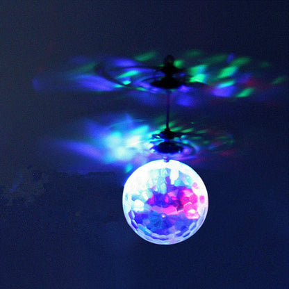 Led Light Luminous Flying Ball Toys Electric Float Flight Balls Electronic Infrared Induction Aircraft Helicopter for Kids Gift