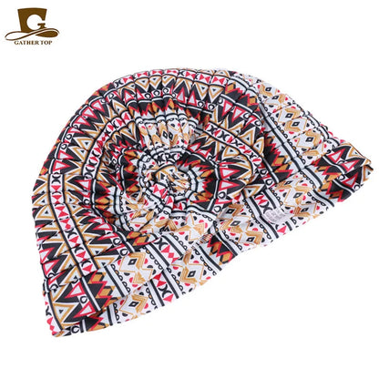 New Knotted Ruffle Turban Ladies Soft Headscarf Casual Streetwear Female Muslim Hijab Indian Hats Cancer Chemo Cap Turbante