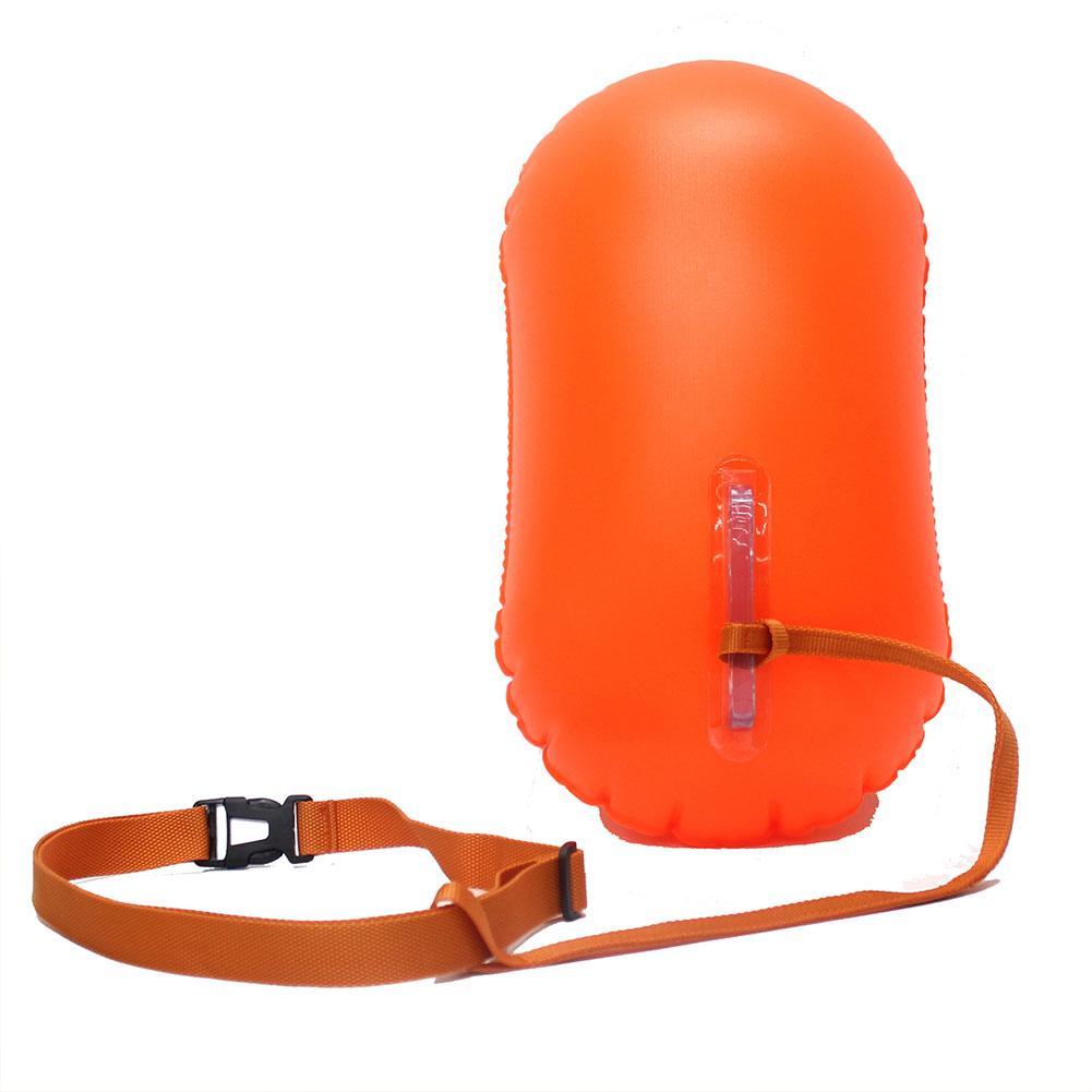 Swimming pool Buoy Tow Floats Inflatable Life Saving Swim Buoy PVC Inflated Air Drying Bag Drift Bag  pool accessory Open Water