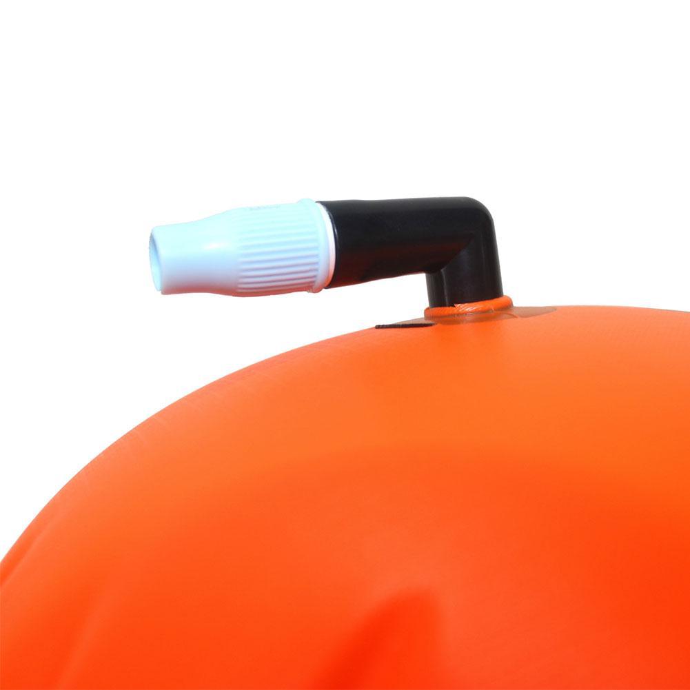 Swimming pool Buoy Tow Floats Inflatable Life Saving Swim Buoy PVC Inflated Air Drying Bag Drift Bag  pool accessory Open Water