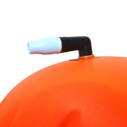 Swimming pool Buoy Tow Floats Inflatable Life Saving Swim Buoy PVC Inflated Air Drying Bag Drift Bag  pool accessory Open Water