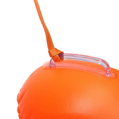 Swimming pool Buoy Tow Floats Inflatable Life Saving Swim Buoy PVC Inflated Air Drying Bag Drift Bag  pool accessory Open Water