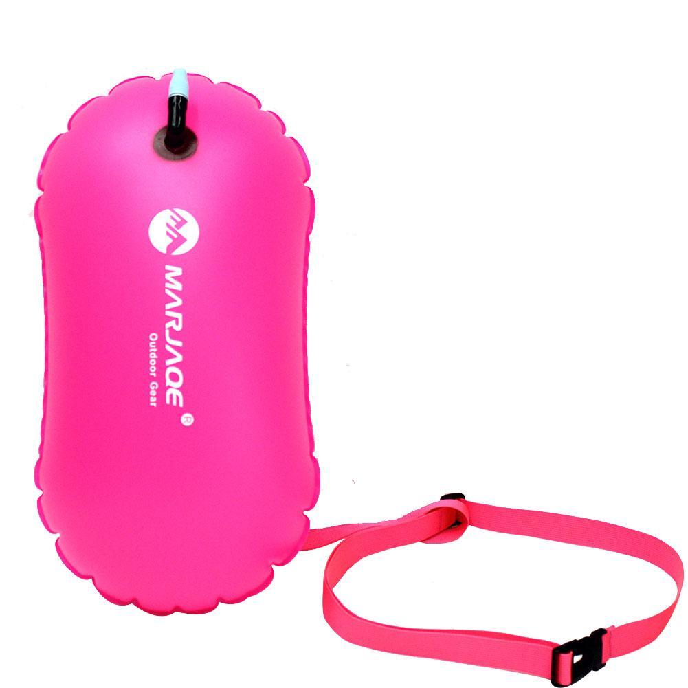Swimming pool Buoy Tow Floats Inflatable Life Saving Swim Buoy PVC Inflated Air Drying Bag Drift Bag  pool accessory Open Water