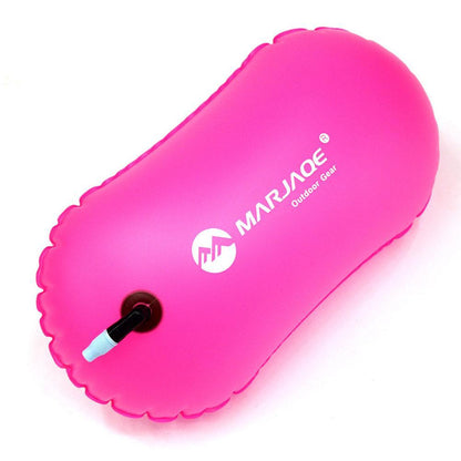 Swimming pool Buoy Tow Floats Inflatable Life Saving Swim Buoy PVC Inflated Air Drying Bag Drift Bag  pool accessory Open Water