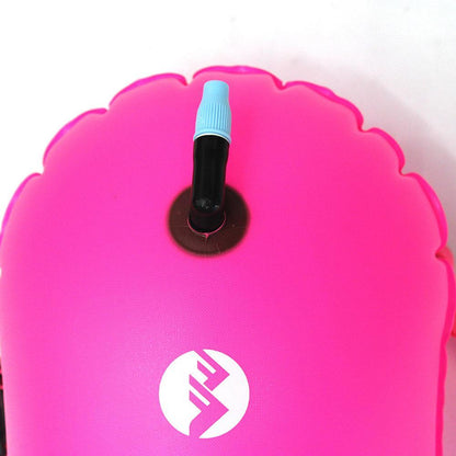 Swimming pool Buoy Tow Floats Inflatable Life Saving Swim Buoy PVC Inflated Air Drying Bag Drift Bag  pool accessory Open Water