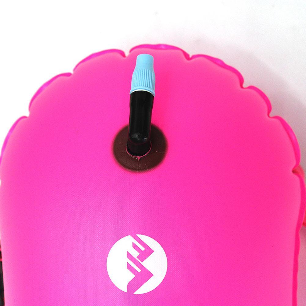 Swimming pool Buoy Tow Floats Inflatable Life Saving Swim Buoy PVC Inflated Air Drying Bag Drift Bag  pool accessory Open Water