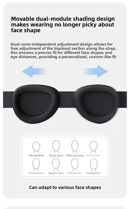 New Dreamlight Eye Patch Shading Sleep Eye Mask Eyepatch Travel Relax Cover Eyeshade Lunch Break Sleep Soft Eye Care Tools