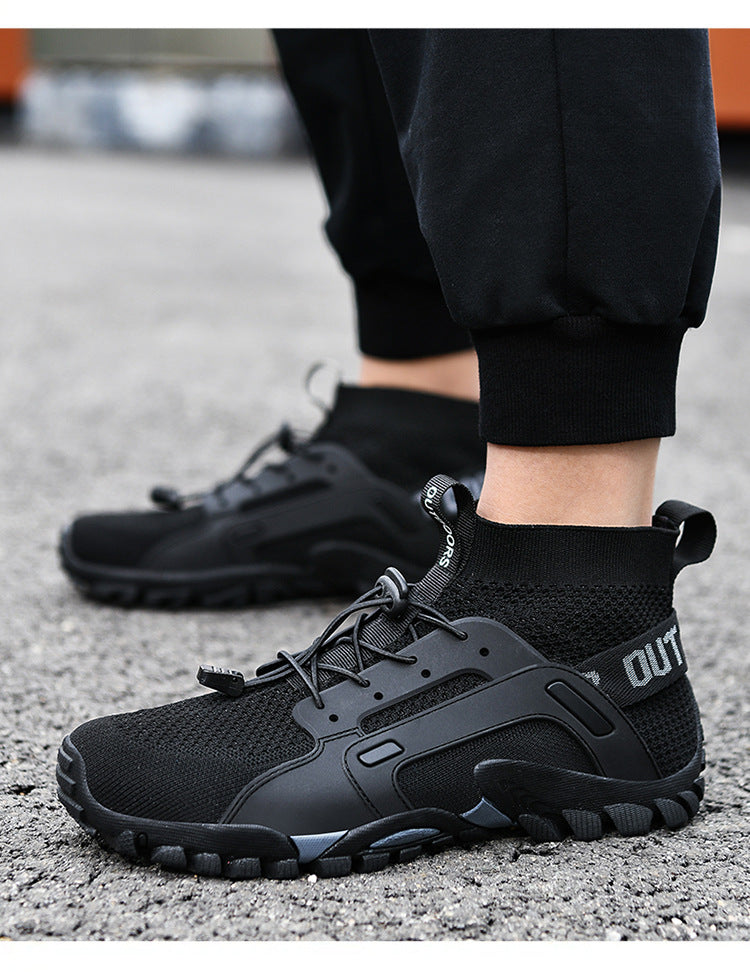 Adult Beach Water Shoes Barefoot Aqua Five Fingers Sock Swimming Breathable Hiking Wading Beach Outdoor Antiskid Sneakers