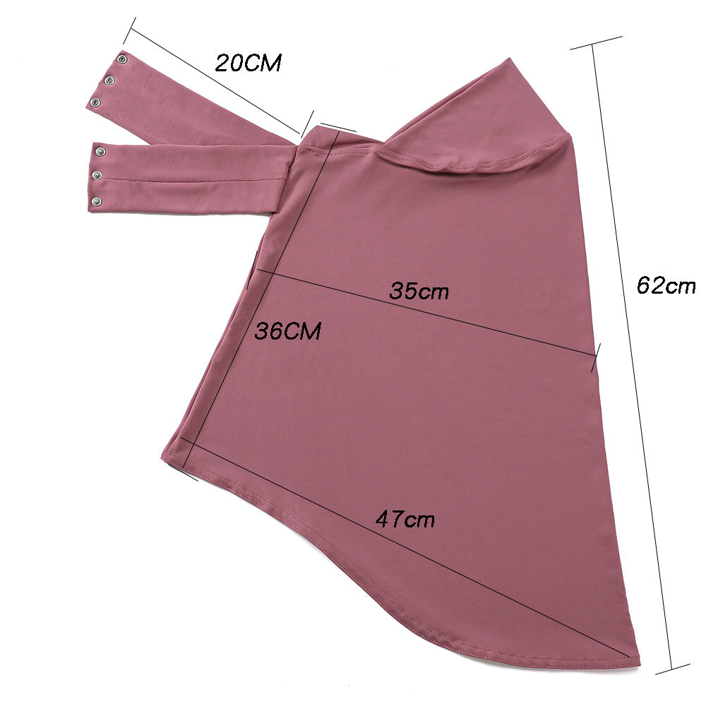 New Instant Jersey Hijab Undercap Hijabs for Woman Muslim Women Hijab Cap Full Cover Snap Fastener Head Wraps Scarf Islam Turban