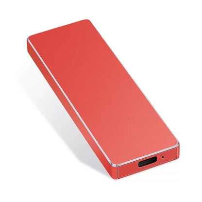 New Alloy Mini Slim SSD Hard Drive High Speed Mobile Solid State Drive 2TB 8TB 16TB Large Capacity Hard Disk External USB 3.1